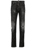 Dsquared2 black slim-leg jeans