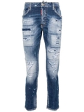 Dsquared2 distressed slim-leg jeans