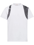 Alexander McQueen Harness studded T-shirt