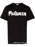 Alexander McQueen logo-print cotton T-shirt