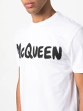 Alexander McQueen logo-print short-sleeved T-shirt