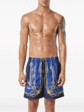Versace Versace Nautical-print swim shorts