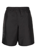 Versace Versace Cartouche-print swim shorts