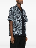 Versace Barocco-print Cotton Shirt