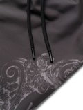 Versace Versace Cartouche-print swim shorts