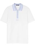 Versace Greca-collar polo shirt