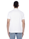 Versace short sleeve polo with classic collar