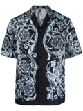 Versace Barocco-print Cotton Shirt