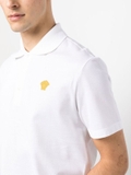 Versace Medusa embroidered polo shirt