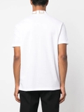 Versace Greca short-sleeved polo shirt