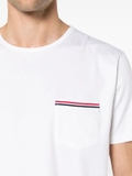 Thom Browne RWB-stripe cotton T-shirt