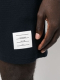 Thom Browne RWB stripe-trimmed track shorts