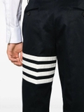 Thom Browne 4-Bar unconstructed chino trousers