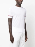 Thom Browne RWB-stripe cotton T-shirt
