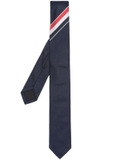 Thom Browne Engineered Stripe silk tie