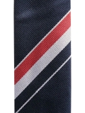 Thom Browne Engineered Stripe silk tie