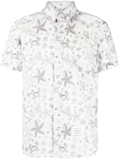 Thom Browne printed cotton shirt