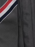 Thom Browne RWB stripe-jacquard silk tie