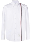 Thom Browne RWB stripe cotton shirt