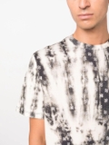 Amiri men's tie-dye bleach bandana t-shirt