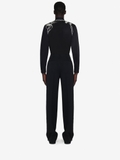 Alexander McQueen  Men's Pressed Flower Harness Shirt