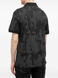 Alexander McQueen Graffiti polo shirt