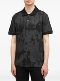 Alexander McQueen Graffiti polo shirt