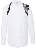 Alexander McQueen  Harness Wax Flower-print shirt