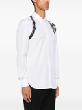 Alexander McQueen  Harness Wax Flower-print shirt