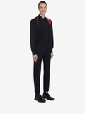 Alexander McQueen  Men's Wax Flower Harness Shirt