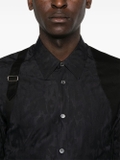 Alexander McQueen  decorative-buckle cotton shirt