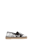 Homme Espadrilles Silver Baroque Imprimer Versace