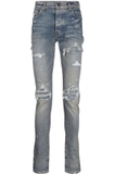 AMIRI Clay Indigo Paint Splatter MX1 Jeans