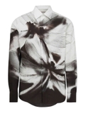 Alexander McQueen Dragonfly Shadow-print cotton shirt