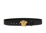 LA MEDUSA GRECA LEATHER BELT