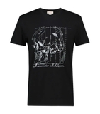 Alexander McQueen Skull cotton black jersey t-shirt