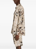 Dolce & Gabbana floral-print poplin shirt