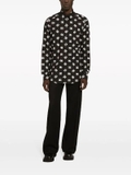 Dolce & Gabbana DG logo-print cotton shirt