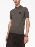 Dolce & Gabbana DG Essentials wool polo shirt