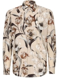 Dolce & Gabbana floral-print poplin shirt