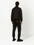 Dolce & Gabbana logo-tag zip-up sweatshirt