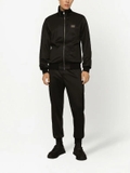 Dolce & Gabbana logo-tag zip-up sweatshirt