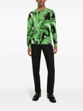 Dolce & Gabbana slim-legged linen tailored trousers