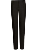 Dolce & Gabbana slim-legged linen tailored trousers