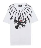 Neil Barrett Felix The Cat Thunderbolt Fair Isle T-Shirt