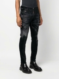 DSQUARED2 mid-rise bleached skinny jeans