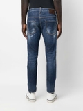 DSQUARED2 distressed-finish tapered-leg jeans