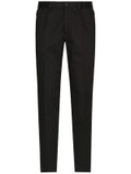 Dolce & Gabbana tapered cotton-blend trousers
