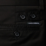 Dolce & Gabbana tapered cotton-blend trousers