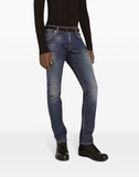 Dolce & Gabbana distressed-effect skinny jeans